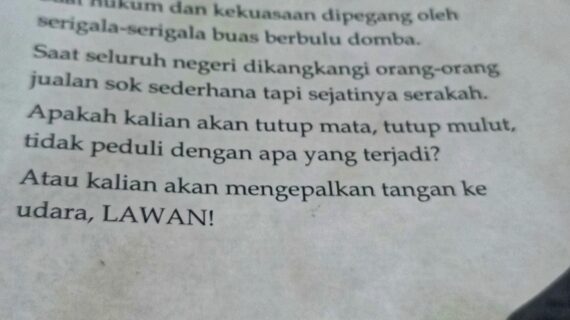 Teruslah Bodoh Jangan Pintar, Novel yang “Berani”